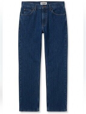 Wrangler Blue Classic Straight Fit Jeans